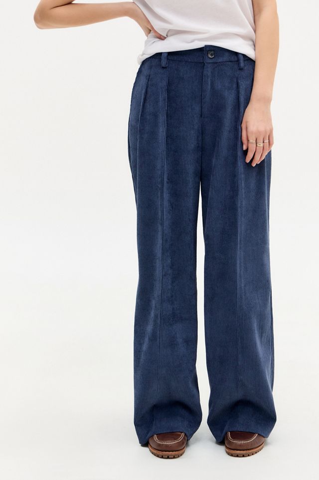 Archive At UO Navy Ash Niedrige Cordhosen #1