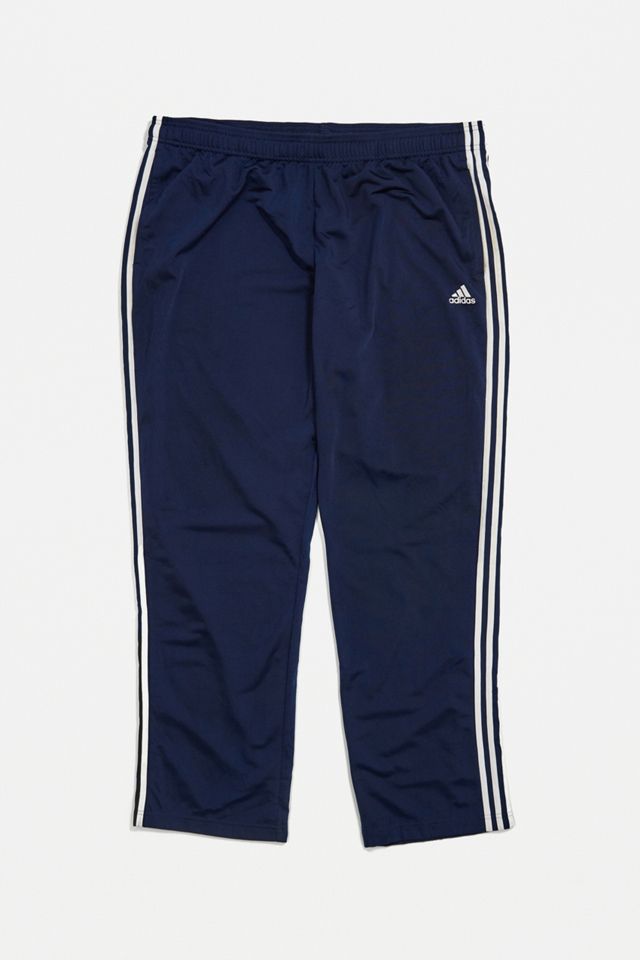 Urban Renewal Vintage Blu adidas Tricot Pantaloni Track #2