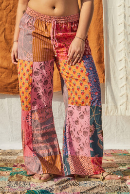 パンツ TODAYFULEmbroidery Patchwork Trousers TODAYFUL トゥデイフル ボトムス Embroidery Patchwork Trousers