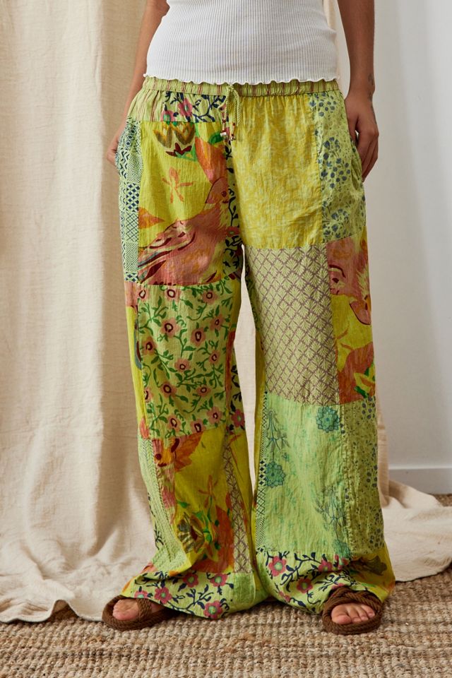 Archive At UO Patchwork Wide Leg Trousers  #1
