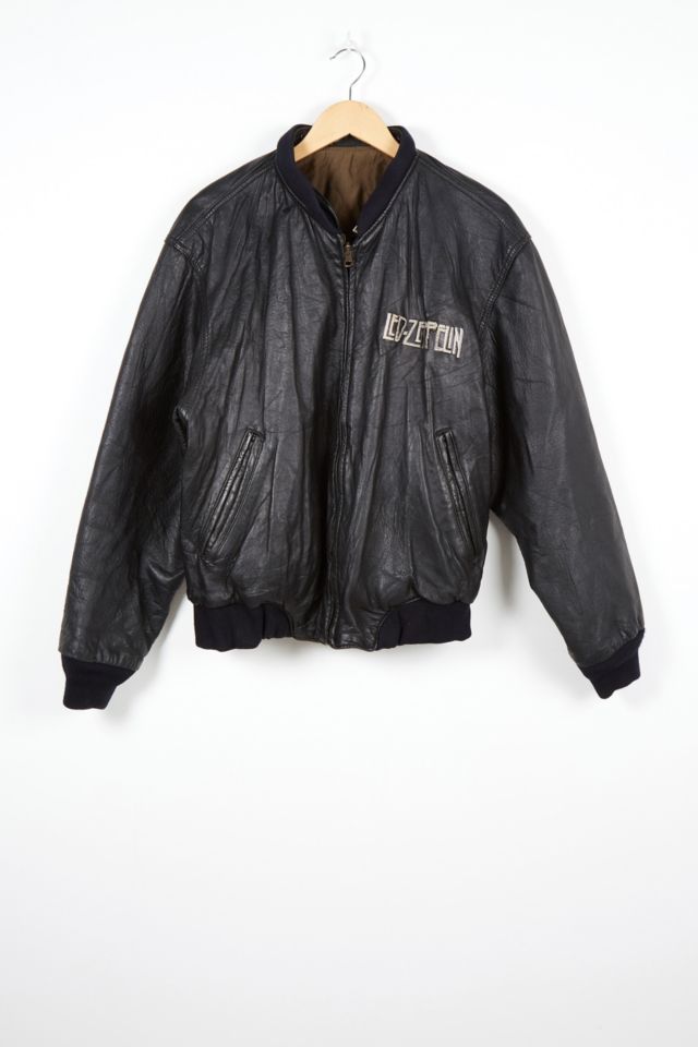 Led zeppelin bomber jacket best sale