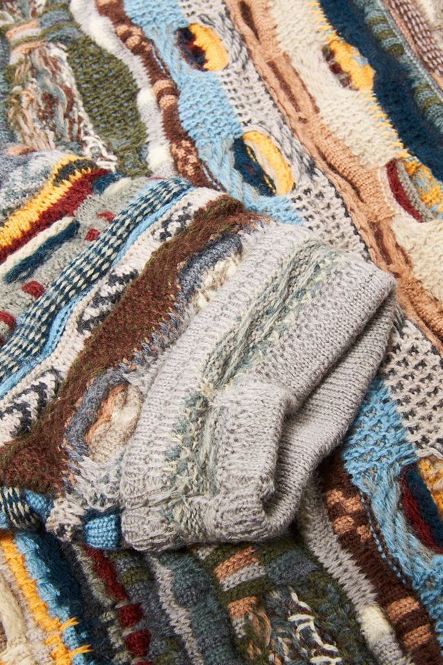 Urban Renewal Único En Su Tipo Vintage Coogi Grey Knitted Jumper #1