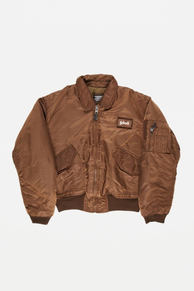 Schott vintage 2025 bomber jacket