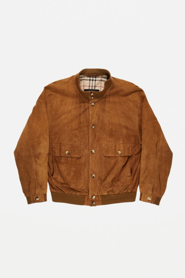 Burberry suede jacket on sale