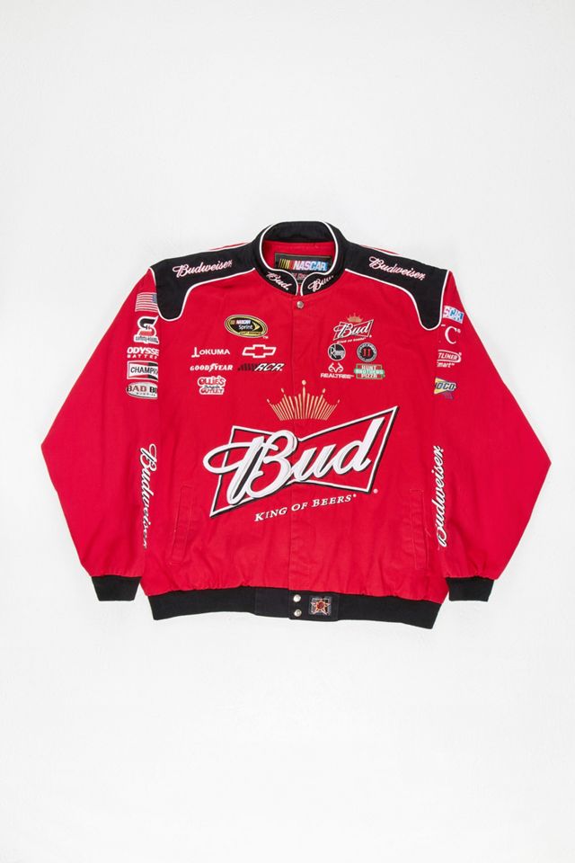 Urban Renewal One-Of-A-Kind NASCAR Budweiser Racing Jacket Urban