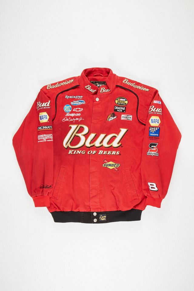 Urban Renewal One-Of-A-Kind NASCAR Budweiser Racing Jacket | Urban ...