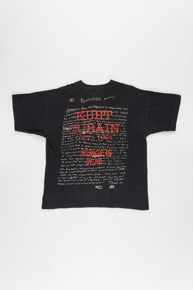 Canon G Grunge Is Dead (As Worn By Kurt) Girls Slimfit T-Shirt Art