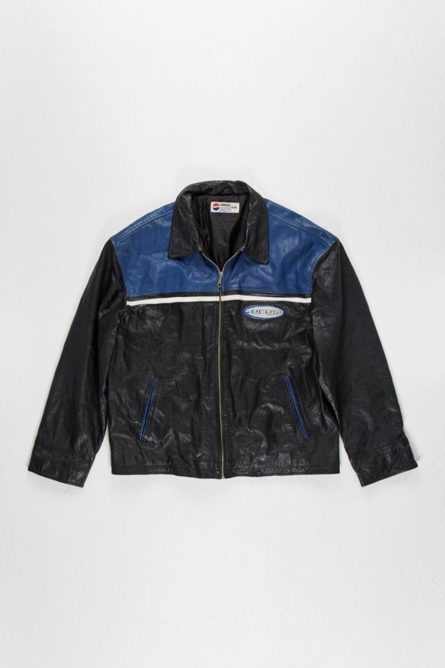 Pepsi leather outlet jacket