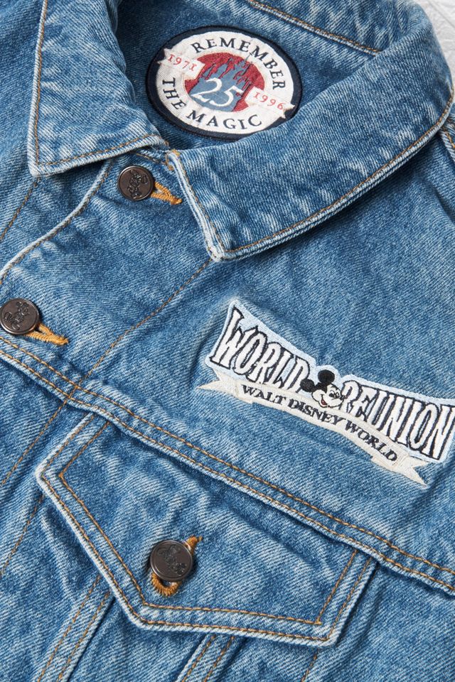 Urban Renewal One-Of-A-Kind Walt Disney World Denim Jacket #2