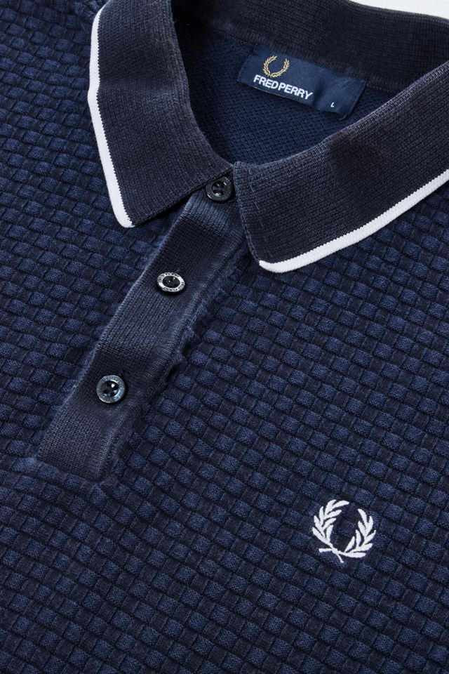 Urban Renewal One-Of-A-Kind Fred Perry Knitted Polo Shirt #1