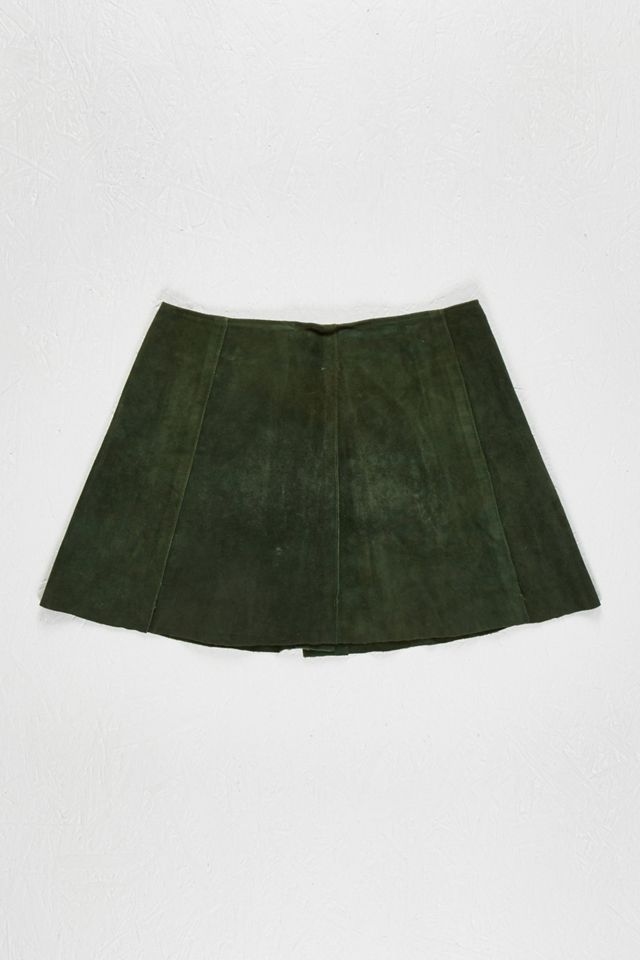 Urban Renewal One-Of-A-Kind Suede Skirt #1