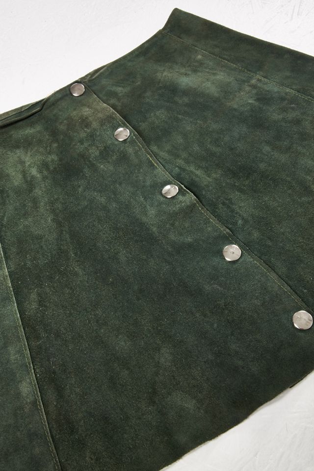 Urban Renewal One-Of-A-Kind Suede Skirt #2