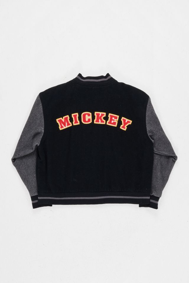 Urban Renewal One-Of-A-Kind Mickey Mouse Varsity Jacket #1