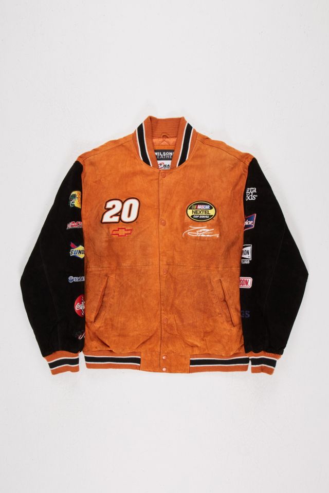 Urban Renewal One-Of-A-Kind NASCAR Suede Jacket | Urban Outfitters UK