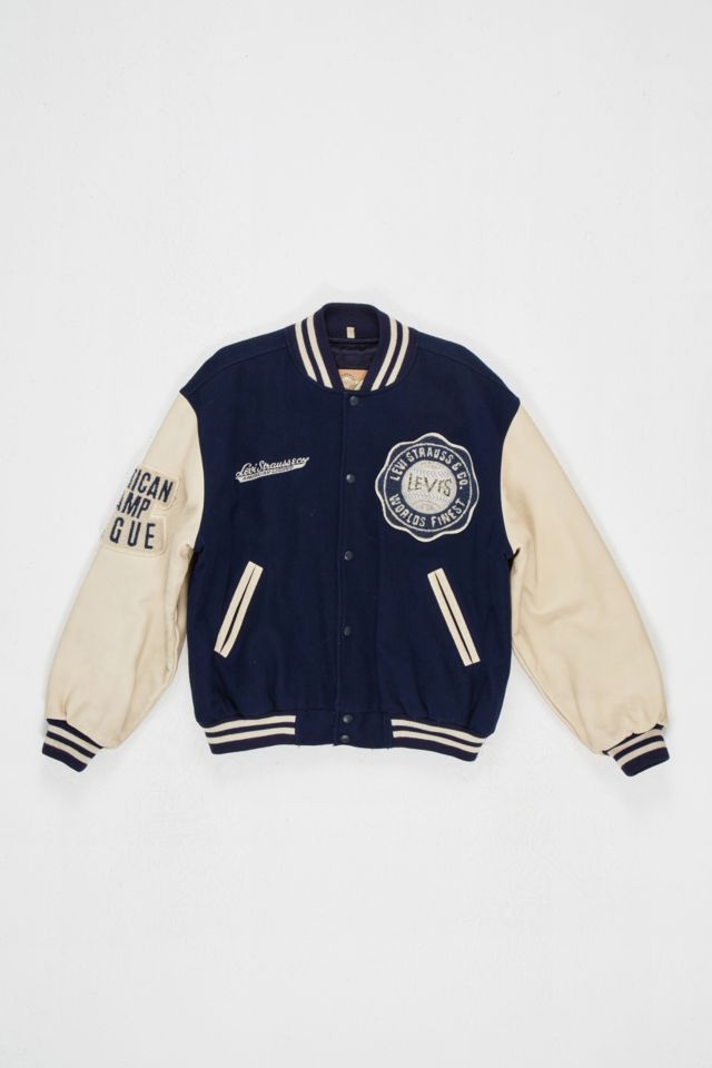 Varsity store jacket levis