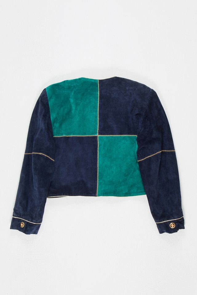 Urban Renewal One-Of-A-Kind Dino'z Suede Jacket #1