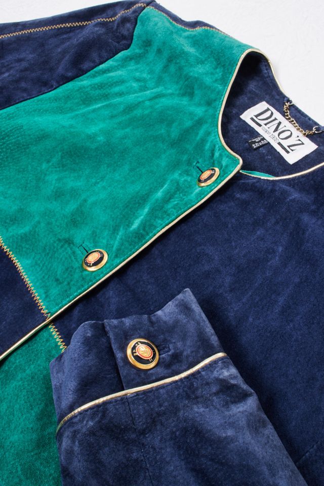 Urban Renewal One-Of-A-Kind Dino'z Suede Jacket #2