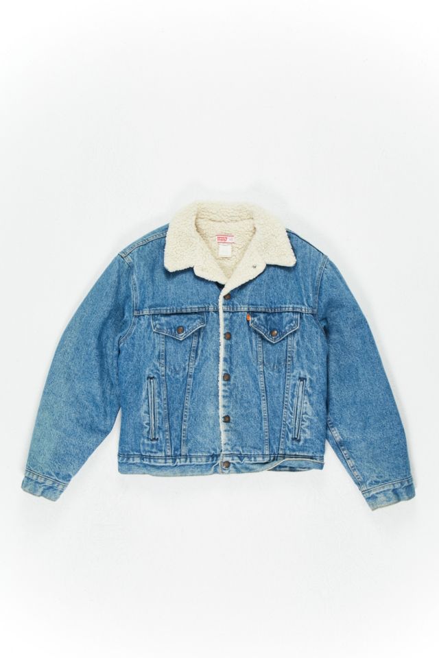 Levis padded denim jacket new arrivals