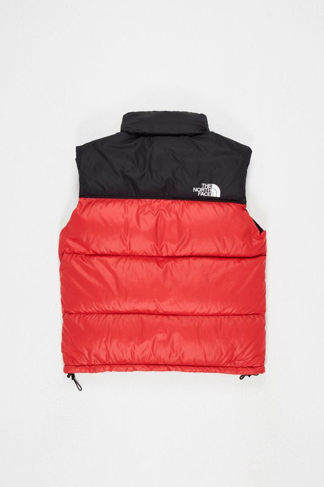 Urban Renewal One-Of-A-Kind The North Face Black & Red Puffer Gilet #1