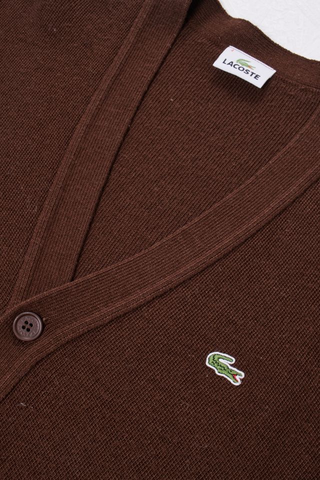 Urban Renewal One-Of-A-Kind Brown Lacoste Cardigan | Urban