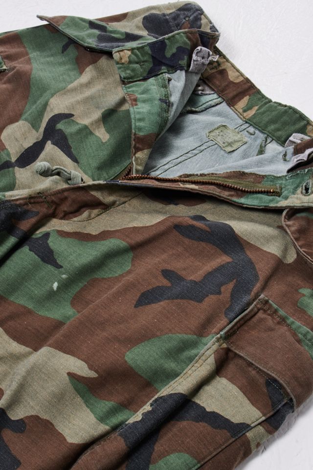 Urban Renewal One-Of-A-Kind Military Camo Cargo Trousers  #1