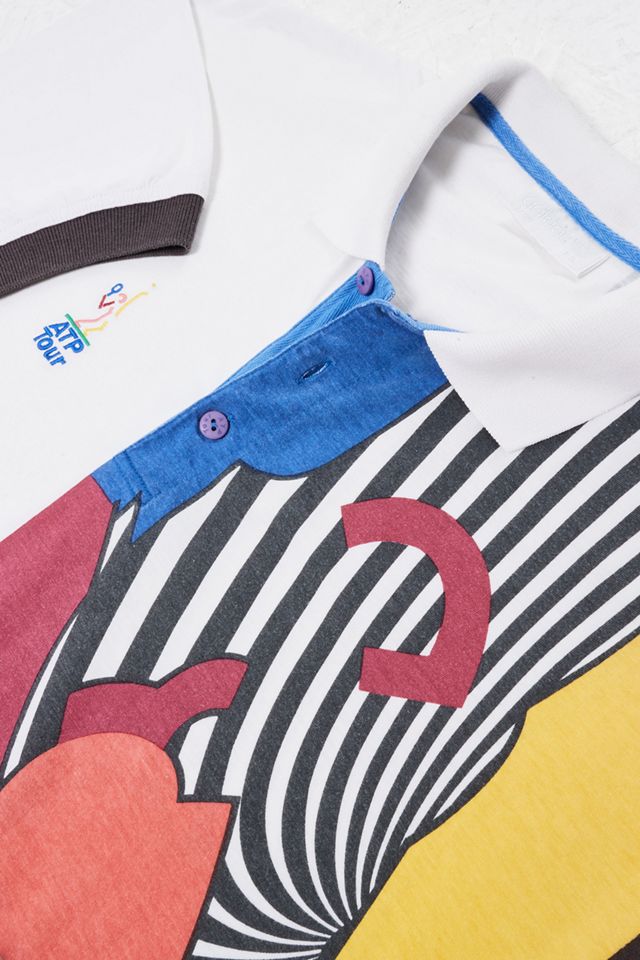 Urban Renewal One-Of-A-Kind adidas ATP Tour Polo Shirt  #2