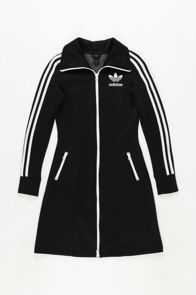 Urban Renewal One Of A Kind adidas Black Track Jacket Dress