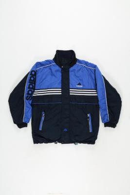 adidas blue reversible jacket