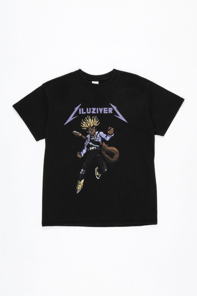 Urban Renewal One-Of-A-Kind Lil Uzi Vert Anime T-Shirt | Urban Outfitters