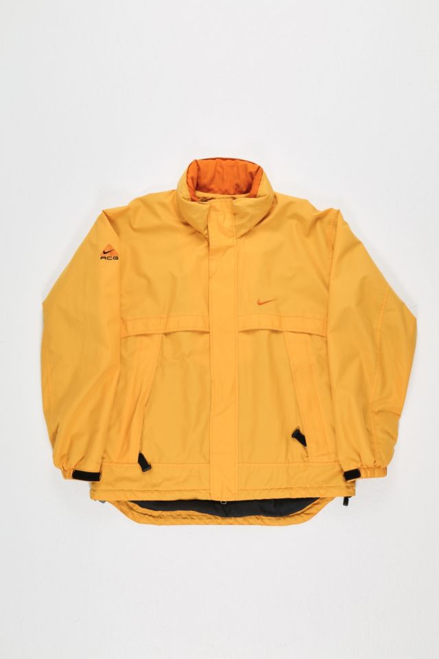 Urban Renewal One-Of-A-Kind Yellow Nike ACG Jacket | Urban Outfitters UK