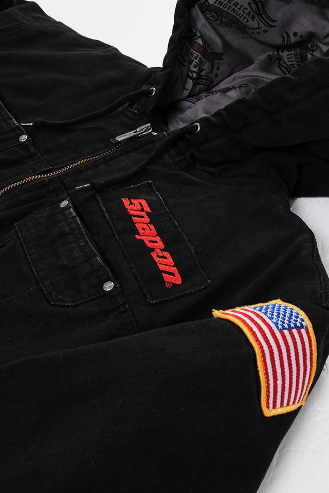 Urban Renewal One-Of-A-Kind Snap-On Zip-Up Workwear Jacket  #2