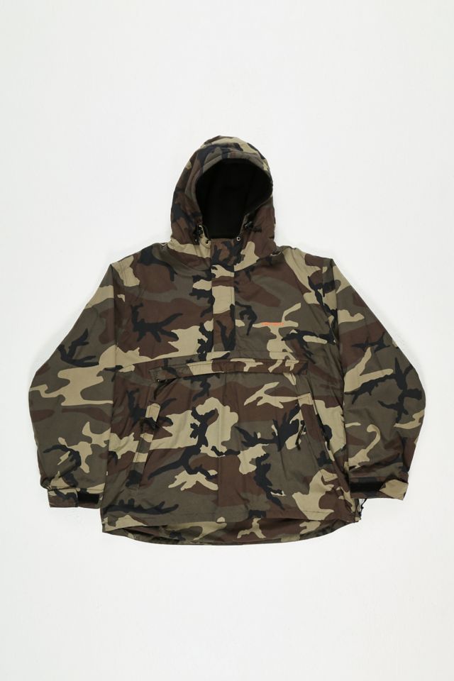 Carhartt camo fleece outlet jacket