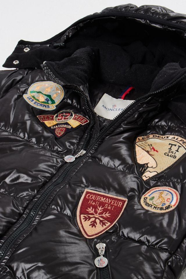 Urban Renewal One-Of-A-Kind Moncler Logo Badge Puffer Jacket  #2