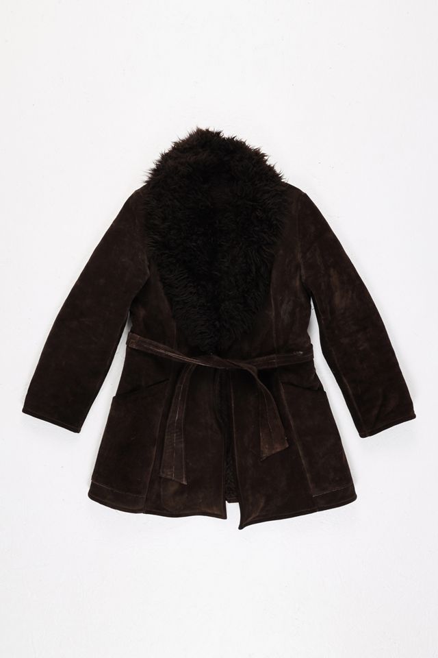 Fur Collar Suede Jacket SUY0011