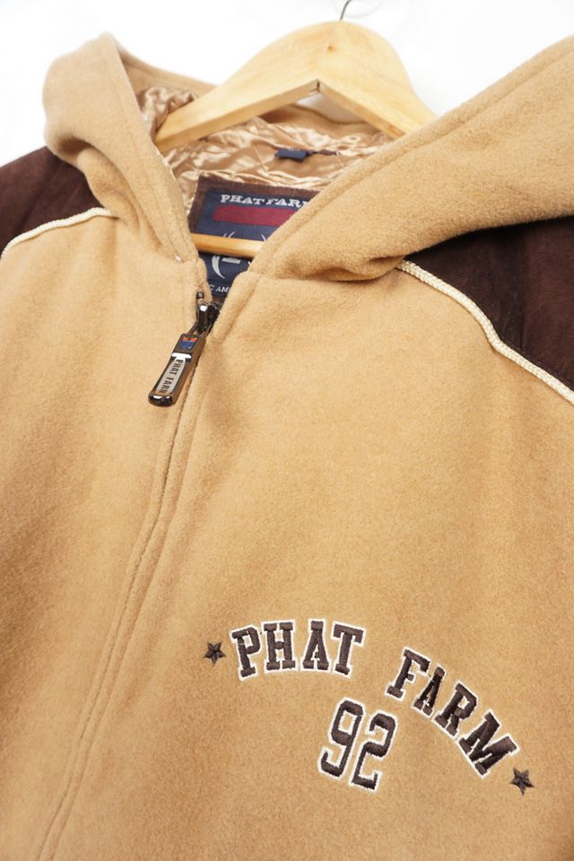 Urban Renewal One-Of-A-Kind Phat Farm Beige Jacket #1