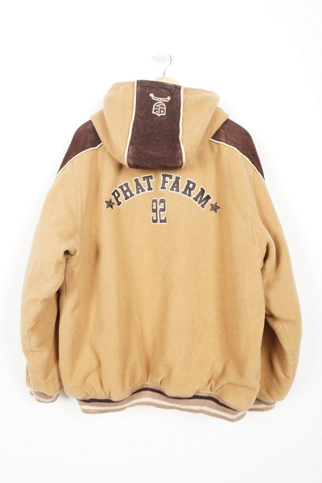 Urban Renewal One-Of-A-Kind Phat Farm Beige Jacket #2