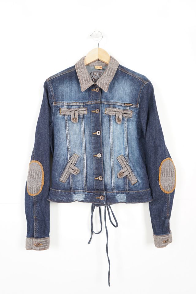 Urban Renewal One-Of-A-Kind Apple Bottoms Denim Jacket | Urban ...