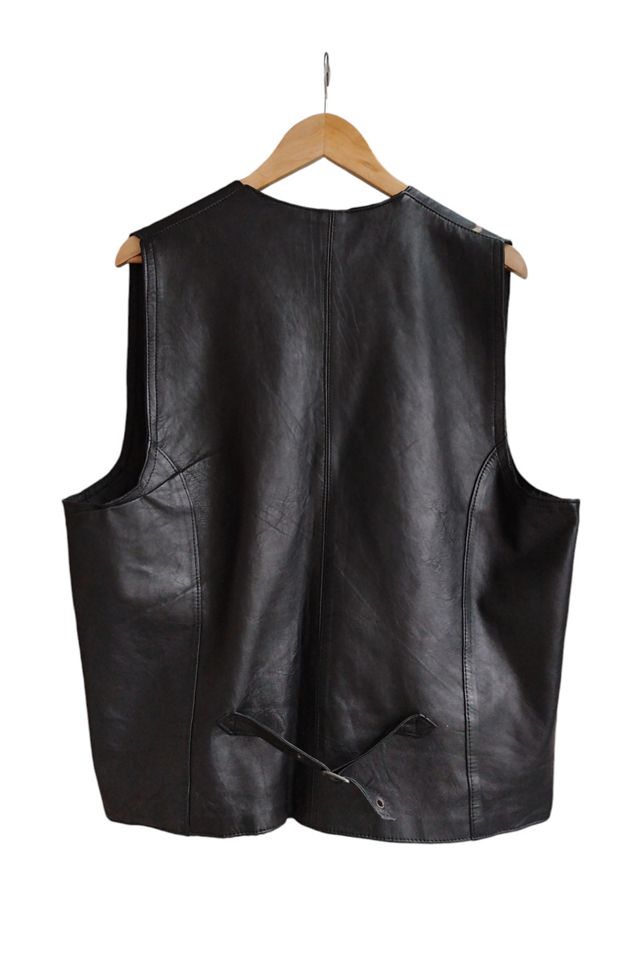 AFF & JAM Leather Waistcoat #1
