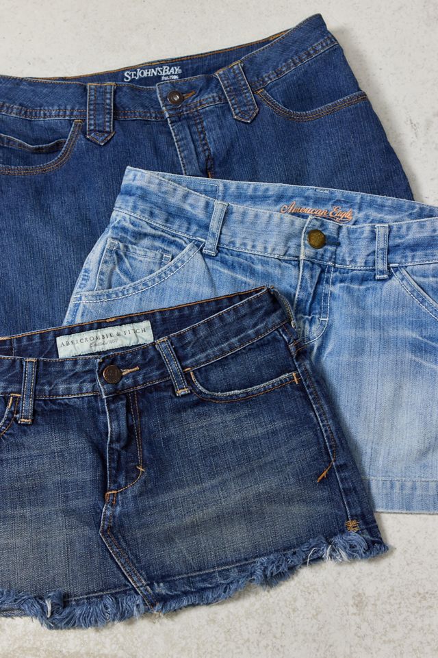 Minigonna di Jeans Vintage Y2K Urban Renewal #1