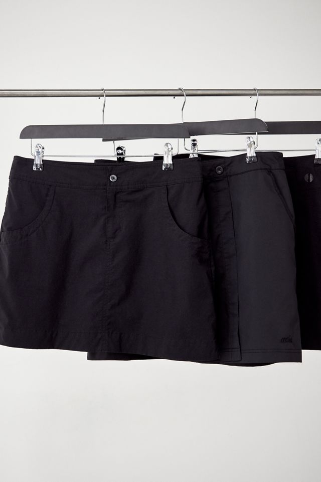 Urban Renewal Black Tech Mini Skirt #1