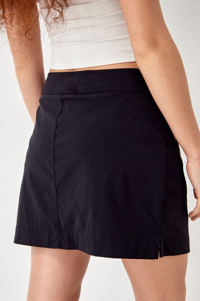 Urban Renewal Black Tech Mini Skirt #4