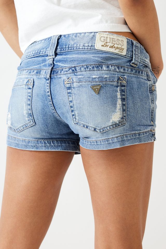 Urban Renewal Vintage Y2K Light Denim Hot Pants | Urban