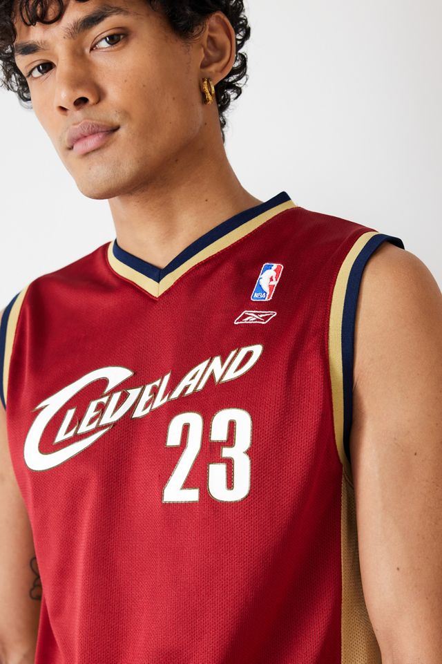 Urban Renewal Vintage Red Shrunken Basketball Vest  #7