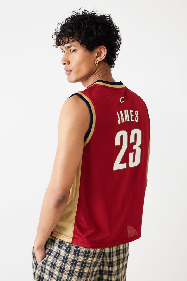 Urban Renewal Vintage Red Shrunken Basketball Vest  #9