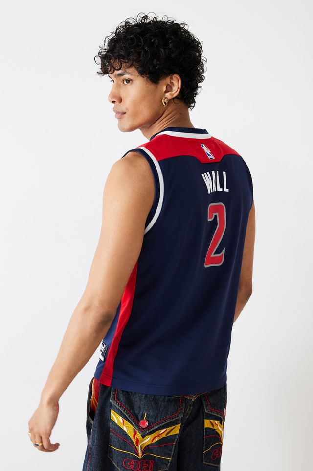 Urban Renewal Vintage Blue Shrunken Basketball Vest  #6