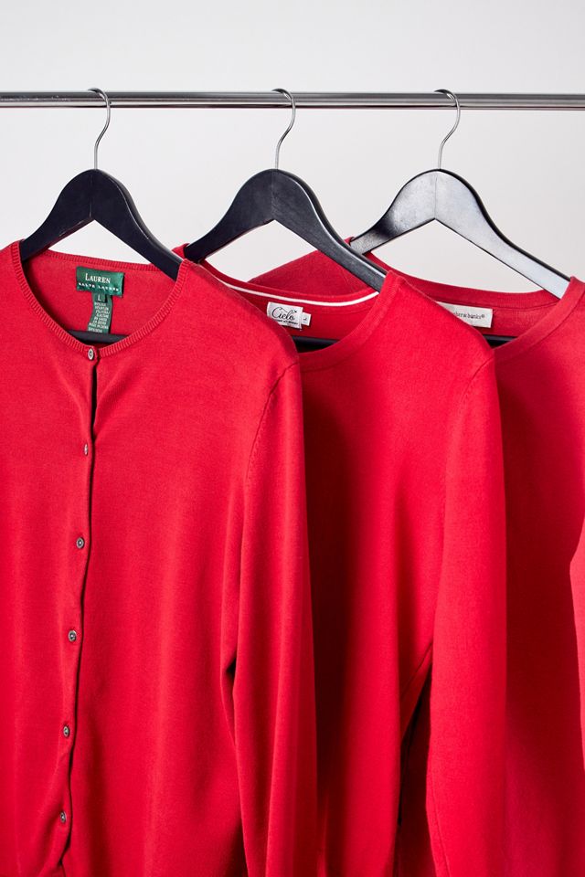 Cardigan Rosso Vintage Urban Renewal #1