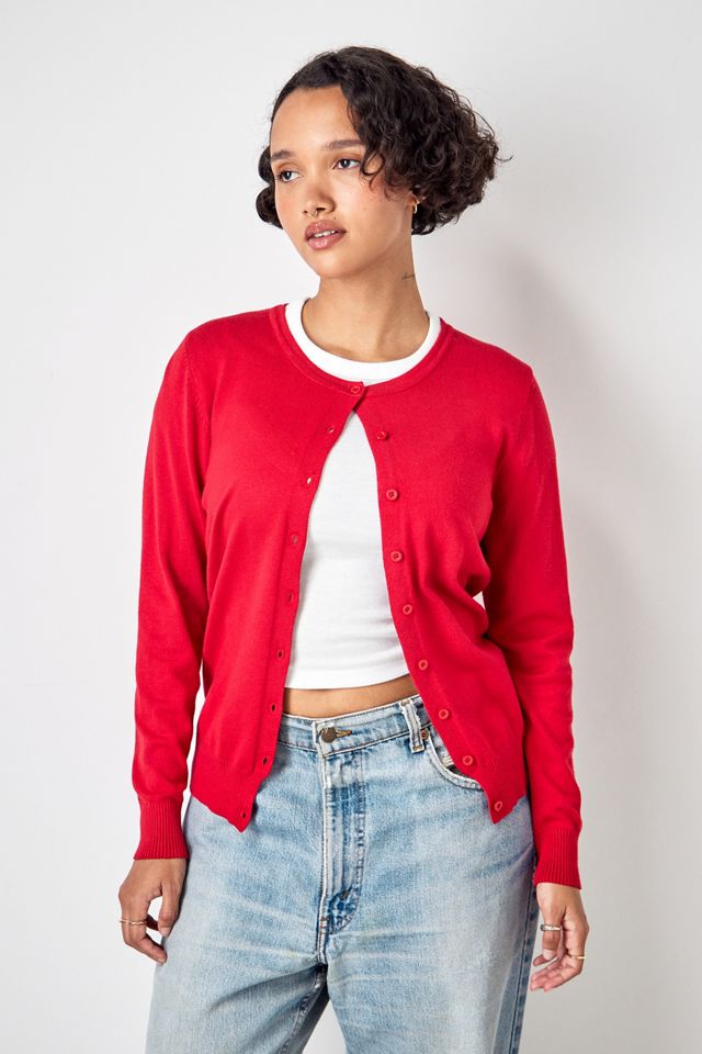 Cardigan Rosso Vintage Urban Renewal #2