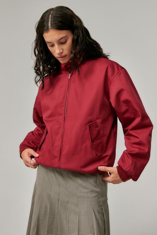 Urban Renewal Deadstock Burgundy Harrington Jacket #4