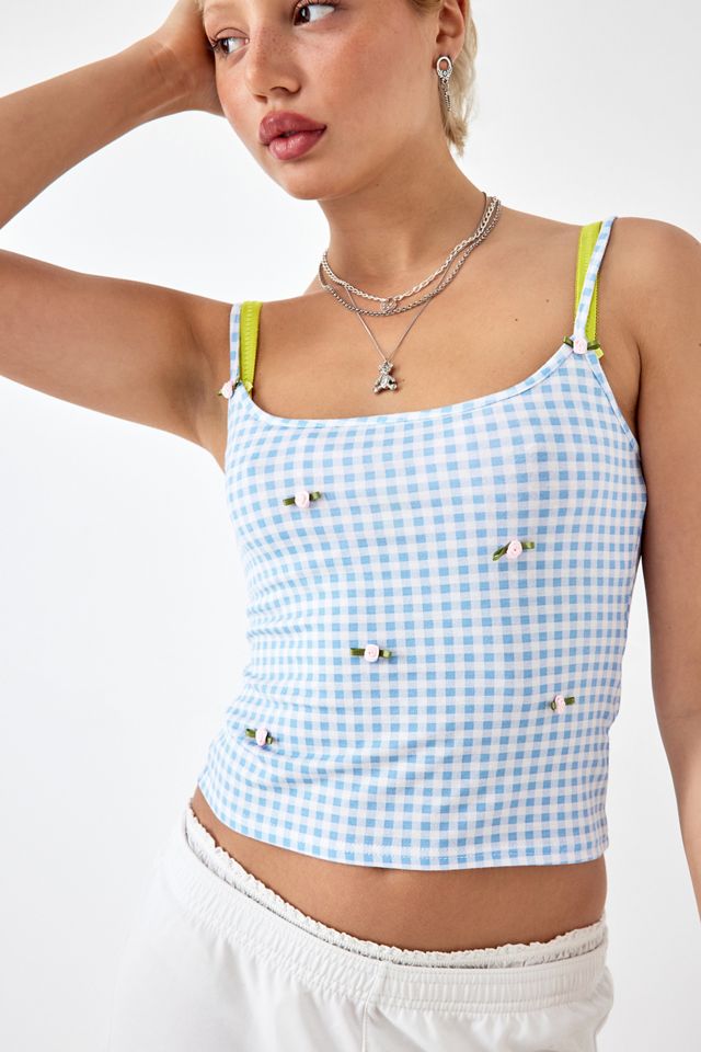 Urban Renewal Made From Remnants Gingham Cami #1