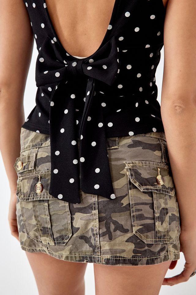 Polka dot tank sales